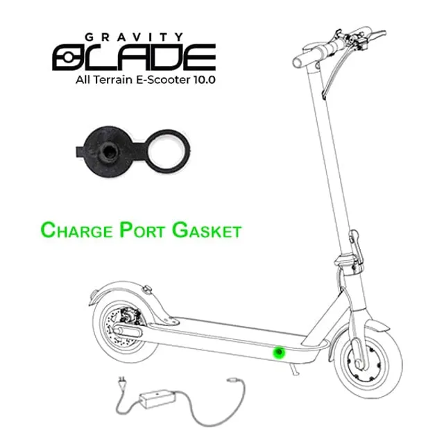 Gravity Blade 10.0 All Terrain 10 Wheel E-Scooter