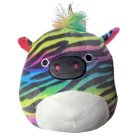 Squishmallows Super Soft Plush Toys | 8" Colorful Crew | Safiyah The Zebra