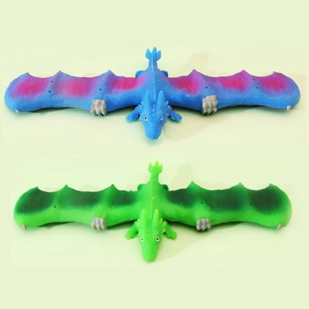 Dragon SLAPS! | 2-in-1 Slap Bracelet & Stretchy Fidget Toy | Color Ships Assorted