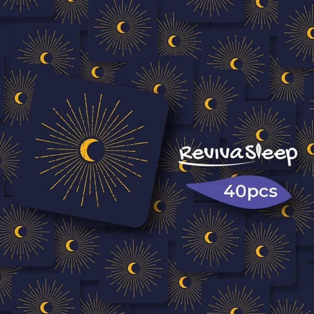 Buy RevivaSleep Patches (40pc) - Magnesium & Melatonin Stickers for Adults - Showcase