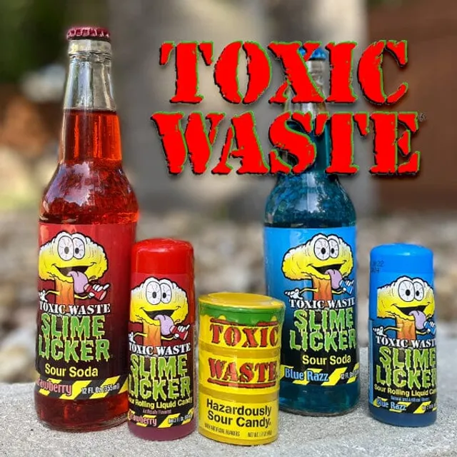 Toxic Waste™ Slime Licker Squeeze Sour Candy 2.47oz