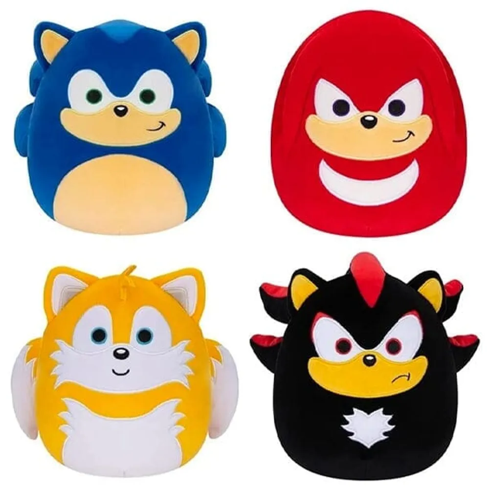 Squishmallows Plush Toys | SEGA Squad | 8" Sonic The Hedgehog