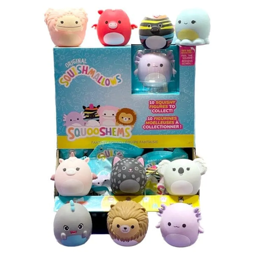 Squishmallows Squooshems Blind Bags Fantasy Squad 2" Surprise Vinyl Fidget Squishy