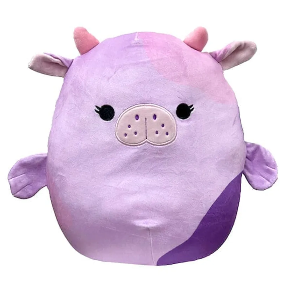 Squishmallows Plush Toys | 8" Seacow Squad | Stasia The Purple Seacow