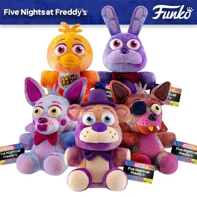 Funko Pop! Plush: Five Nights at Freddy's, Tie Dye- Chica