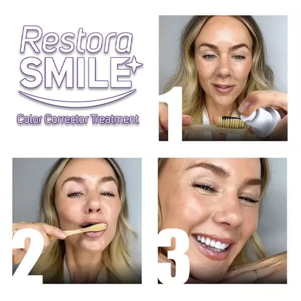 RestoraSMILE (30mL) | Color Corrector Treatment For Whiter Teeth