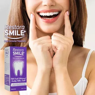 RestoraSMILE (30mL) | Color Corrector Treatment For Whiter Teeth