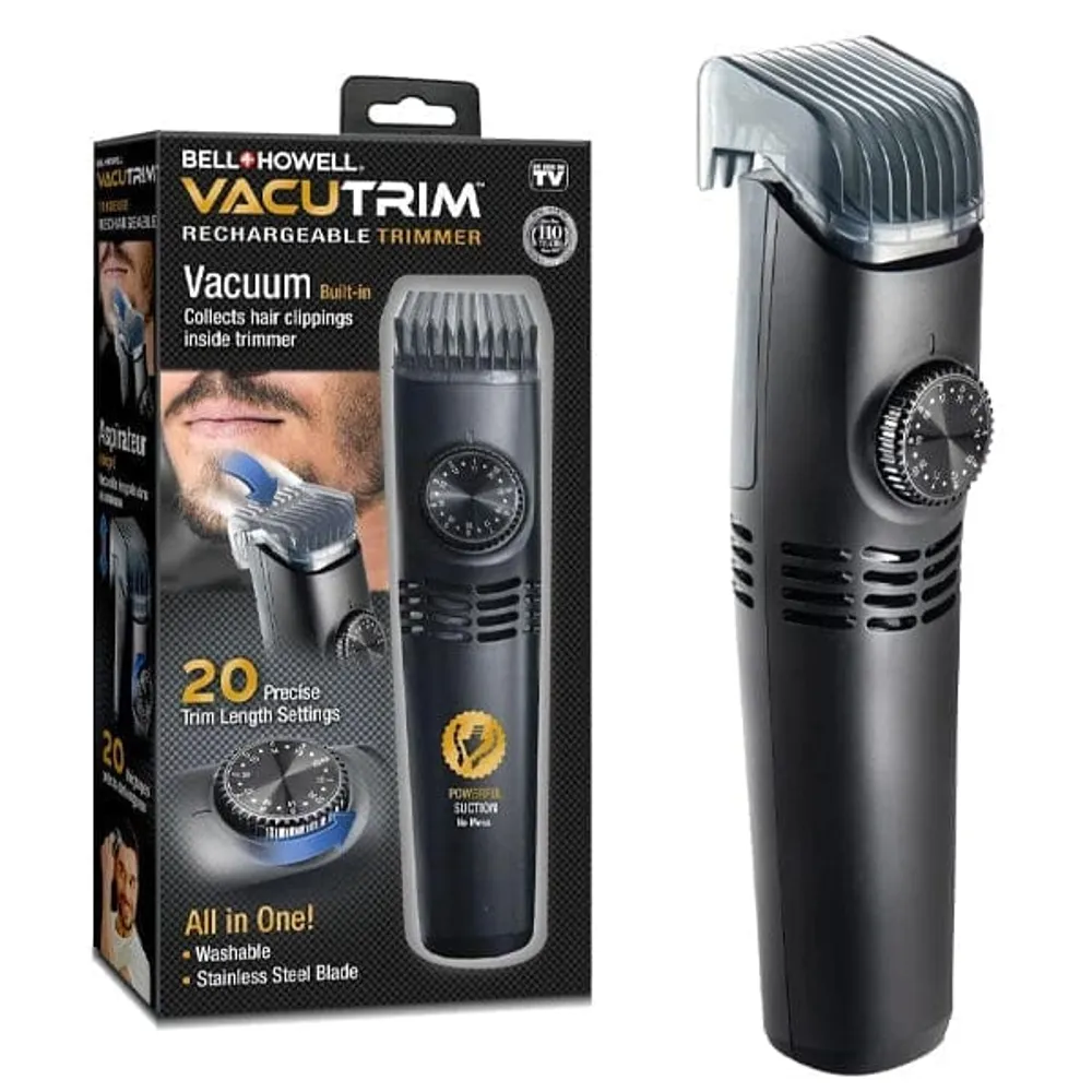 Bell+Howell VacuTrim | Professional Vacuum Hair Trimmer | As Seen On TV!