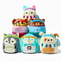 Squishmallows Super Soft Plush Toys | 8" Wellness Squad | Omar The Bear