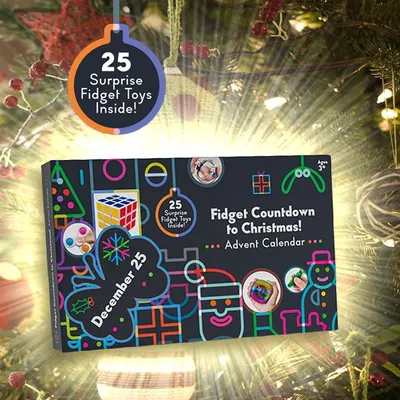 Fidget Countdown To Christmas 2022 | Fidget Advent Calendar (25pcs)