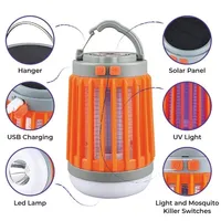 Port-A-Zap! The Portable 3-in-1 Mosquito Killer, Solar Lantern & Flashlight