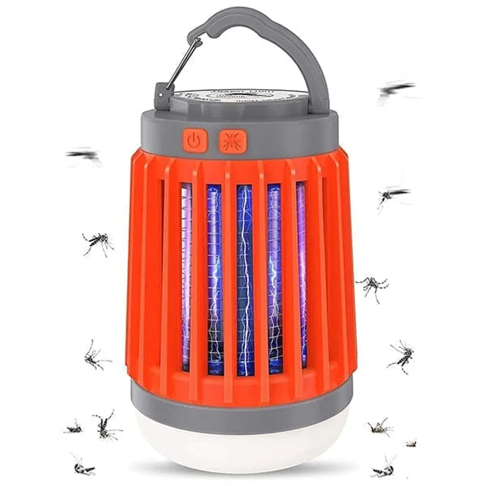 Port-A-Zap! The Portable 3-in-1 Mosquito Killer, Solar Lantern & Flashlight