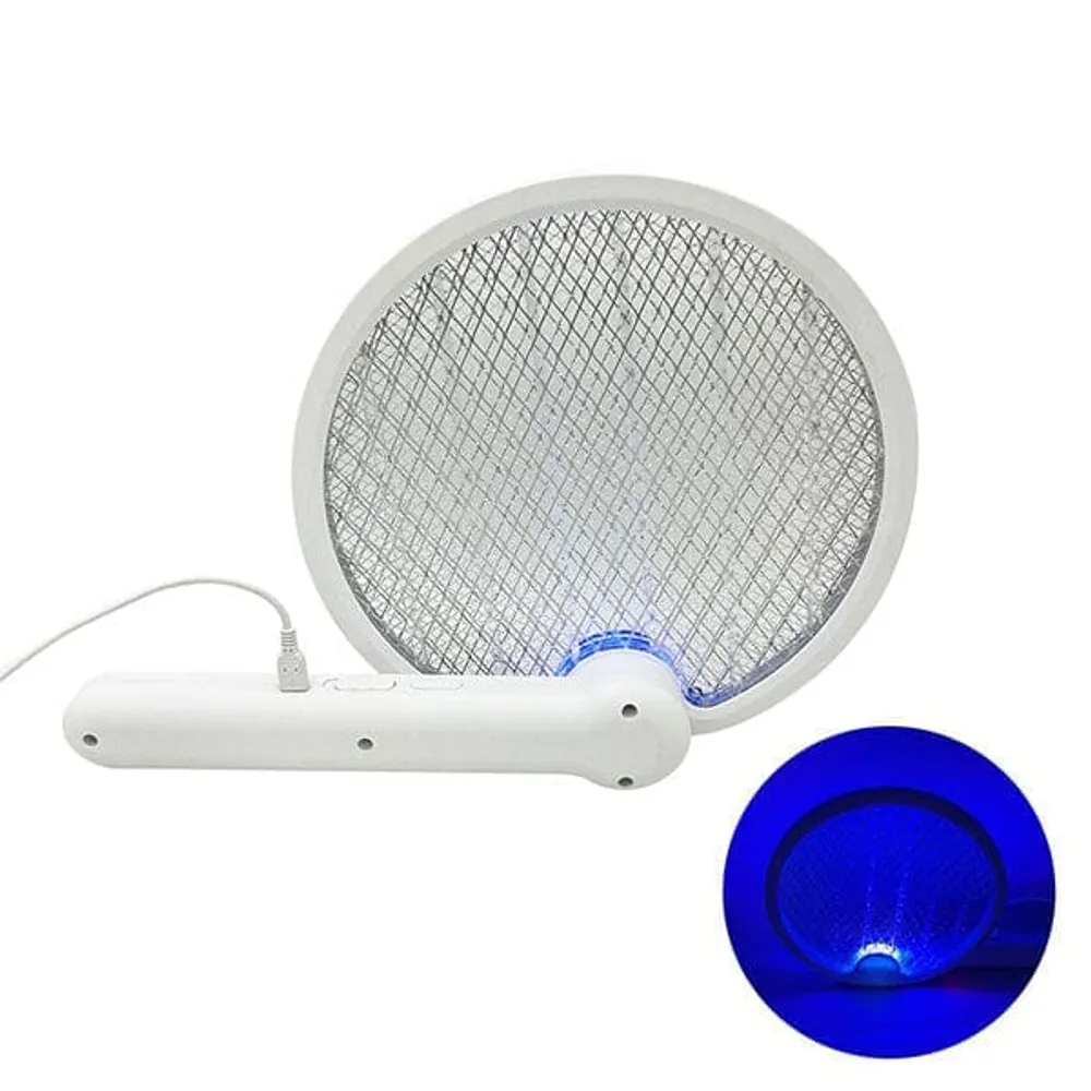 The Zap Rack 2-in-1 Rechargeable Bug Swatter & Lamp