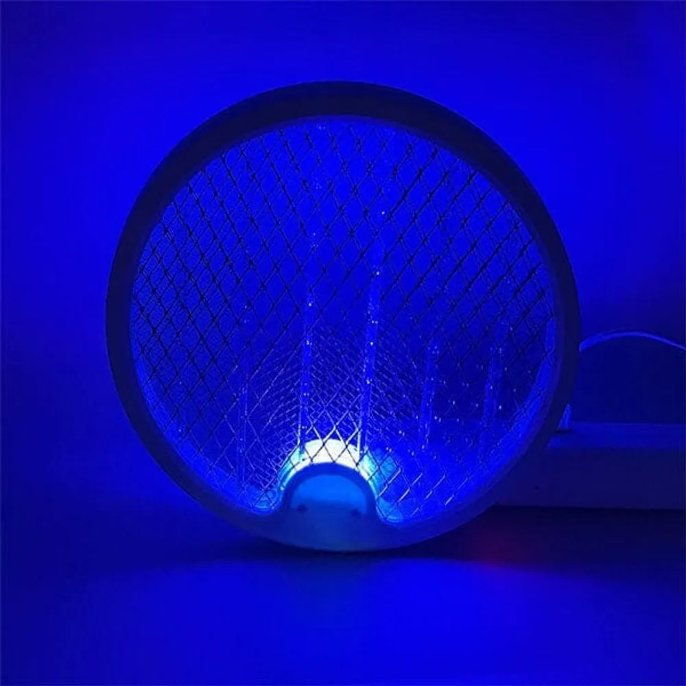 The Zap Rack 2-in-1 Rechargeable Bug Swatter & Lamp