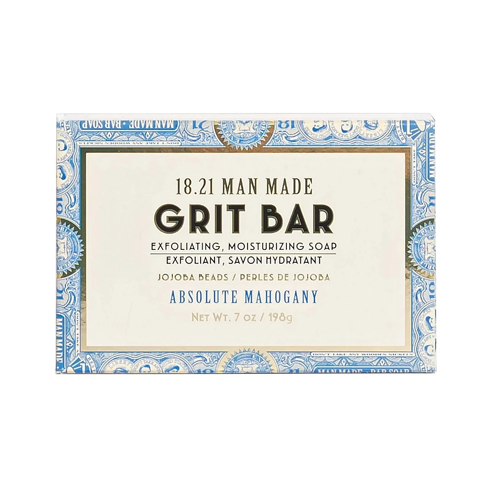 18.21 Grit Bar Soap Absolute Mahogany
