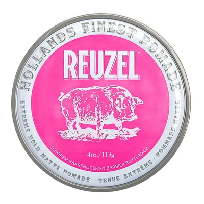 Pink Extreme Hold Matte Pomade