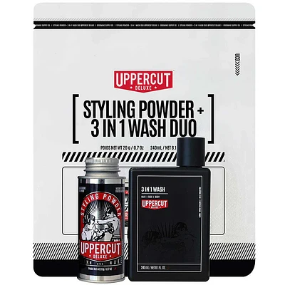 Styling Powder + 3 In 1 Wash Bundle