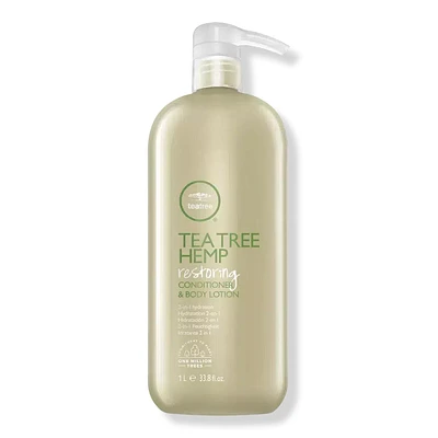 Tea Tree Hemp Restoring Conditioner & Body Lotion