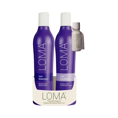 Violet 355ML Duo With Light Nourishing Oil Treatment Sample