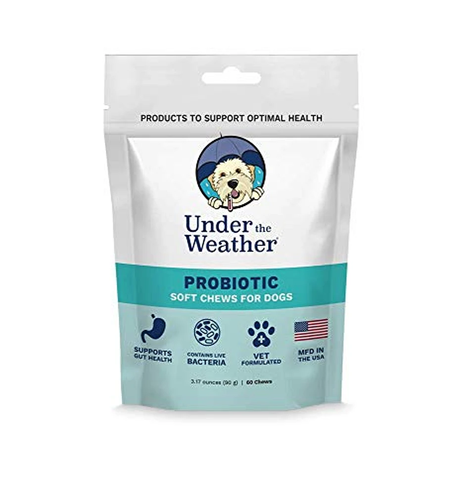 Under the Weather - Dog Supplement - Probiotic Chews