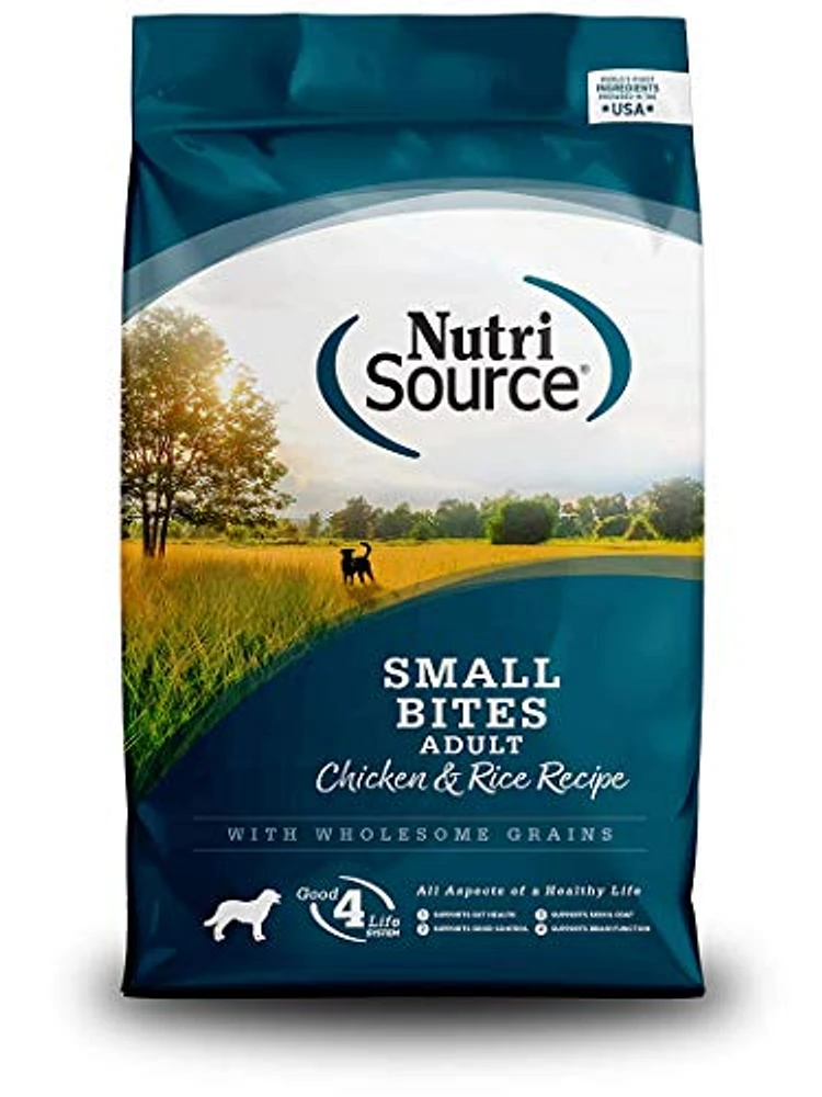 NutriSource - Dry Dog Food - Small Bites Chicken & Rice