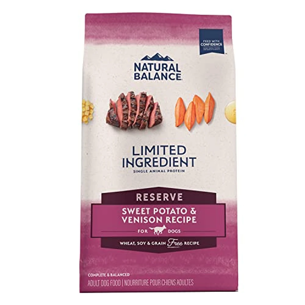 Natural Balance - Dog Food - LID Grain Free Sweet Potato & Venison