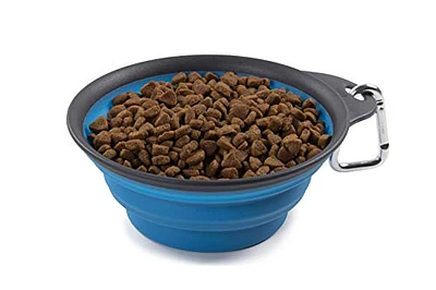 - Pet Bowl - Blue Travel Bowl
