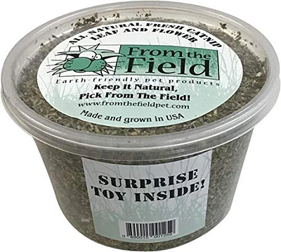 From the Field - Cat Toy - Catnip Tub with Surprise Toy