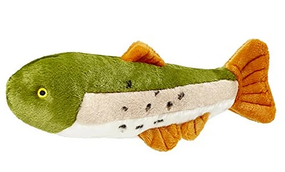 Fluff & Tuff - Plush Dog Toy - Rudy Rainbow Trout