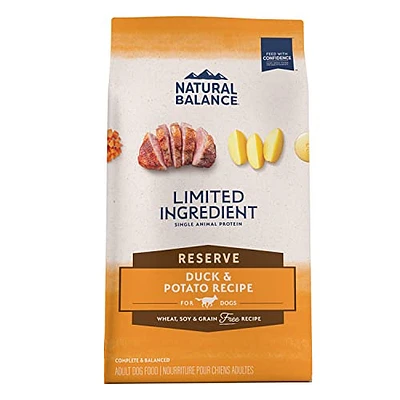 Natural Balance - Dog Food - LID Grain Free Duck & Potato