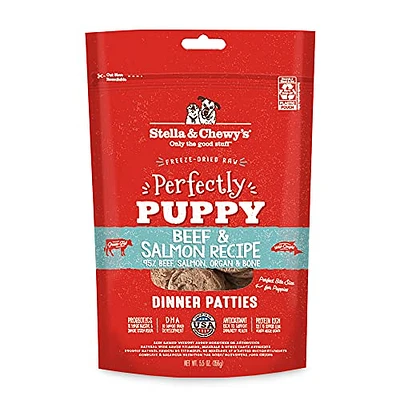 Stella & Chewy's - Freeze Dried Puppy Food - Beef & Salmon Patties