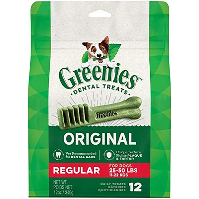 Greenies - Dental Dog Treats - Regular