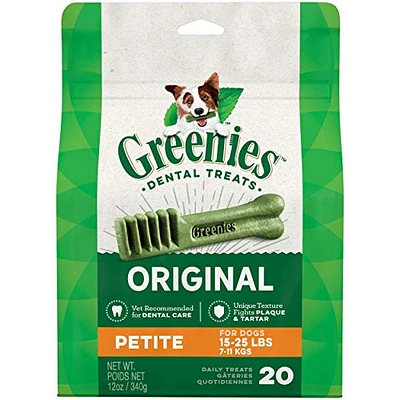 Greenies - Dental Dog Treats - Petite