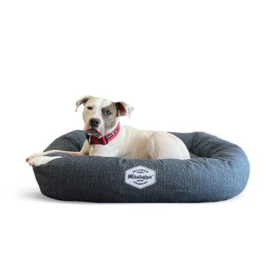 Donut Dog Bed - Celadon Navy