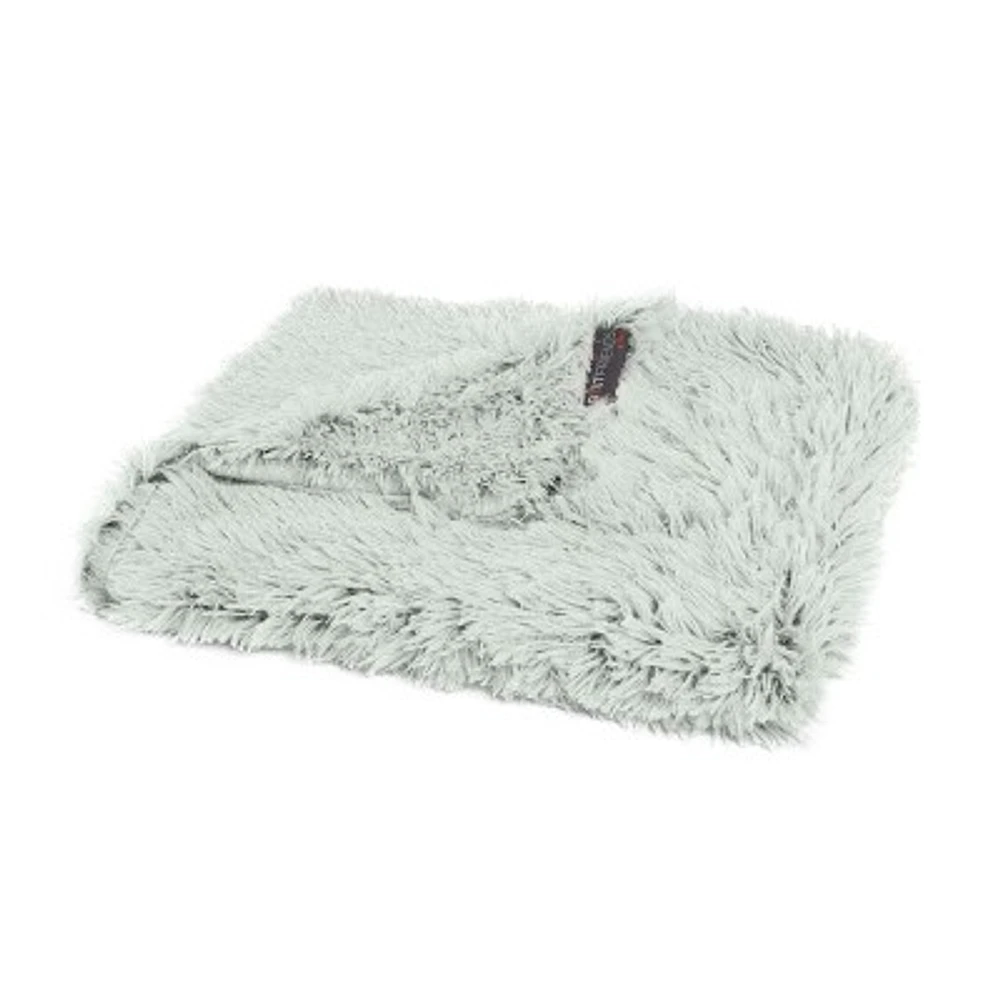 Best Friends - Pet Blanket - Calming Grey Shag Blanket