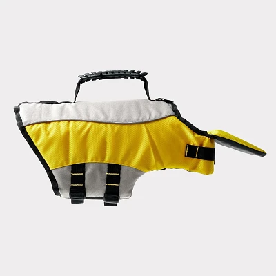 GF Pet - Dog Life Jacket - High Buoyancy,  Adjustable & Reflective for Safety - Yellow