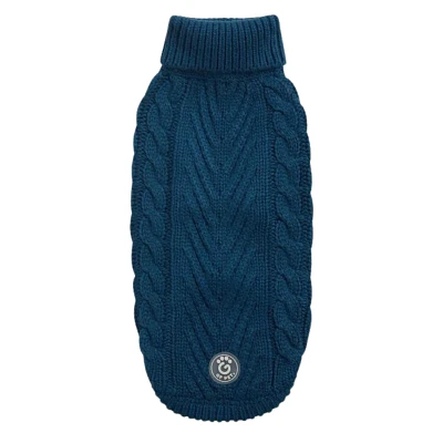 GF Pet - Chalet Dog Sweater - Dark Teal