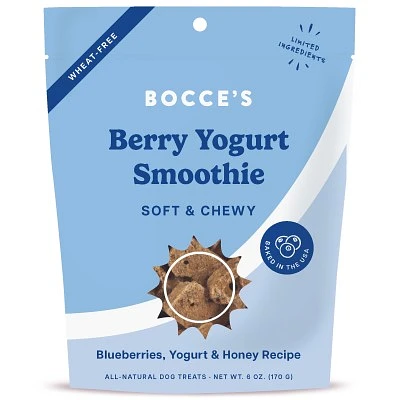 Bocce's Bakery - Soft & Chewy Dog Treat - Berry Yogurt Smoothie