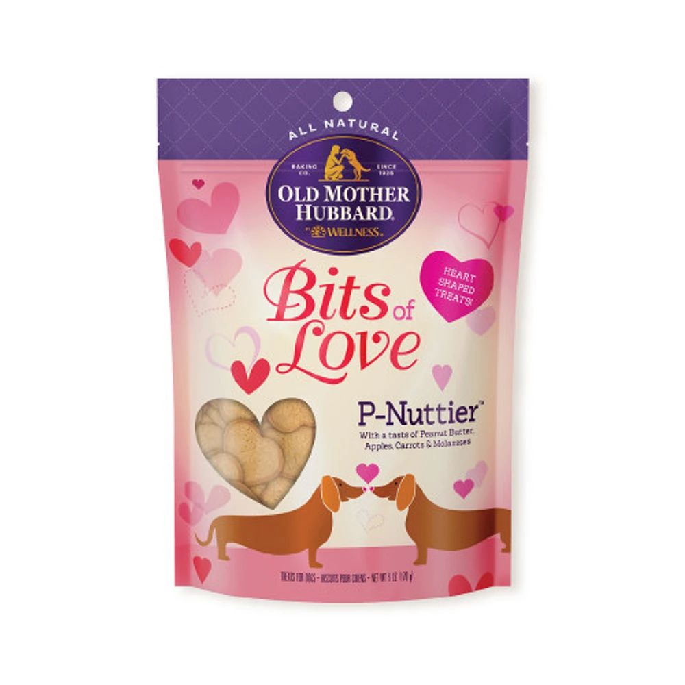 Old Mother Hubbard - Biscuit Dog Treats - P-Nuttier Bits of Love