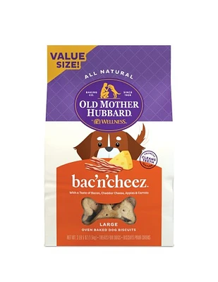 Old Mother Hubbard - Crunchy Dog Treats - Natural High Protein Biscuits - Bac'N'Cheez Recipe