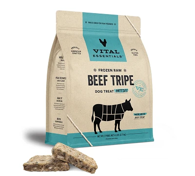 Vital Essentials - Frozen Dog Food - Beef Tripe Patties