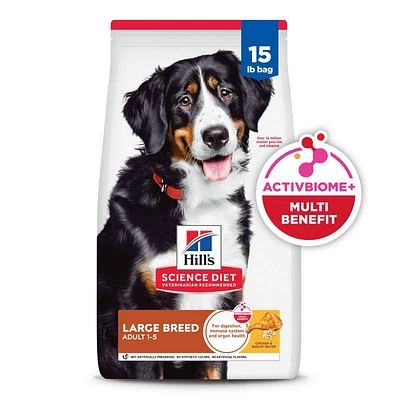 Science Diet - Large Breed Adult Dry Dog Food – Chicken & Barley Recipe – Supports Joint & Skin Health