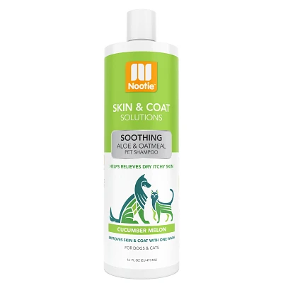 Nootie - Pet Shampoo - Soothing Aloe & Oatmeal - Cucumber Melon