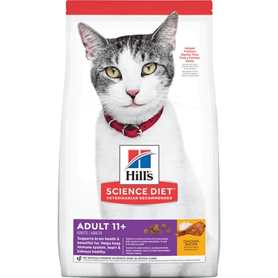 Science Diet - Cat Food - Senior 11+ Chicken