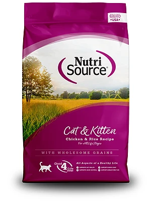 NutriSource - Cat Food - Cat & Kitten Chicken & Rice