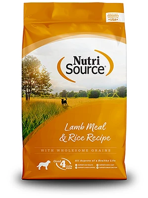NutriSource - Dog Food - Lamb Meal & Rice Recipe