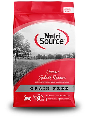 NutriSource - Cat Food - Grain Free Ocean Select Entrée