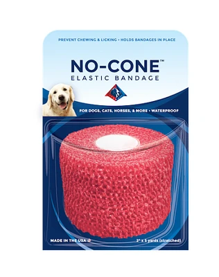 Arrowhead Animal Health - Chew Resistant No-Cone Elastic Bandage – Waterproof Self Adhesive Wrap