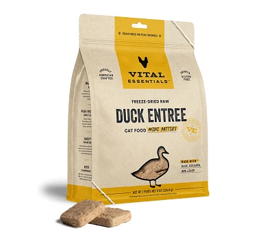 Vital Essentials - Cat Food - Freeze Dried Duck Mini Patties