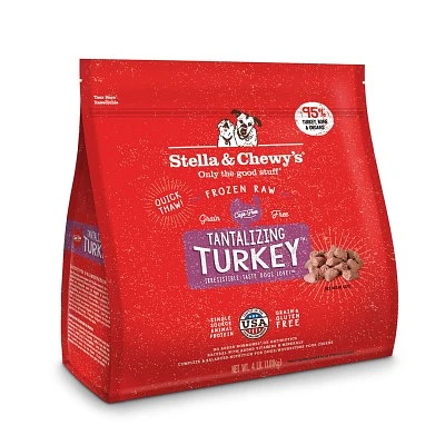 Stella & Chewy's - Frozen Dog Food - Dinner Morsels - Turkey